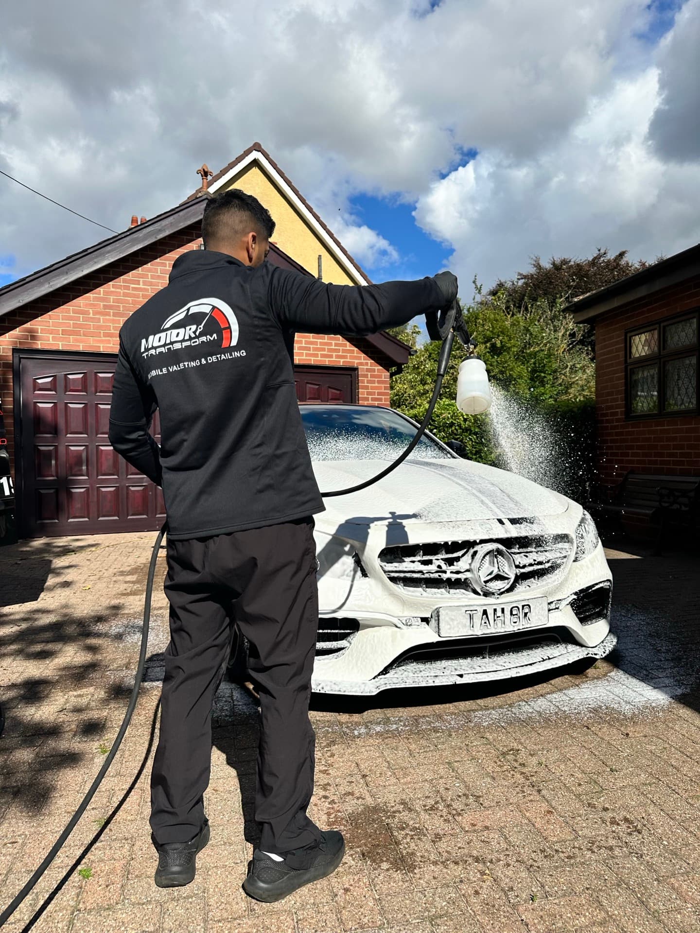 Mercedes detailed by Motor Transform